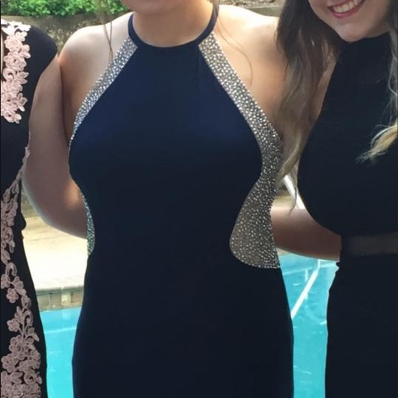 navy blue dress lord and taylor